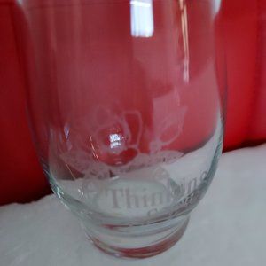 Thinking of you glass